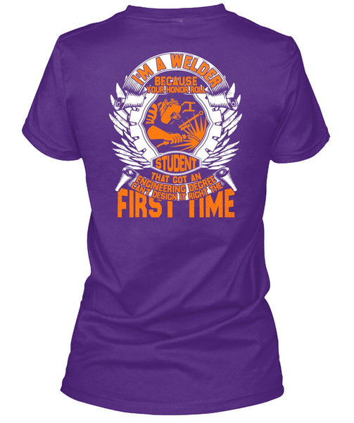 I'm A Welder T Shirt, Engineering Degree T Shirt