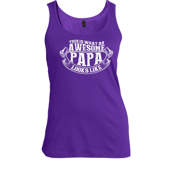 Awesome Papa Looks Like T Shirt, Gift For Papa T Shirt, Cool T Shirt