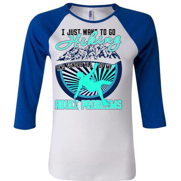 I Just Want To Go Hiking T Shirt, I Love Hiking T Shirt, Awesome T-Shirts