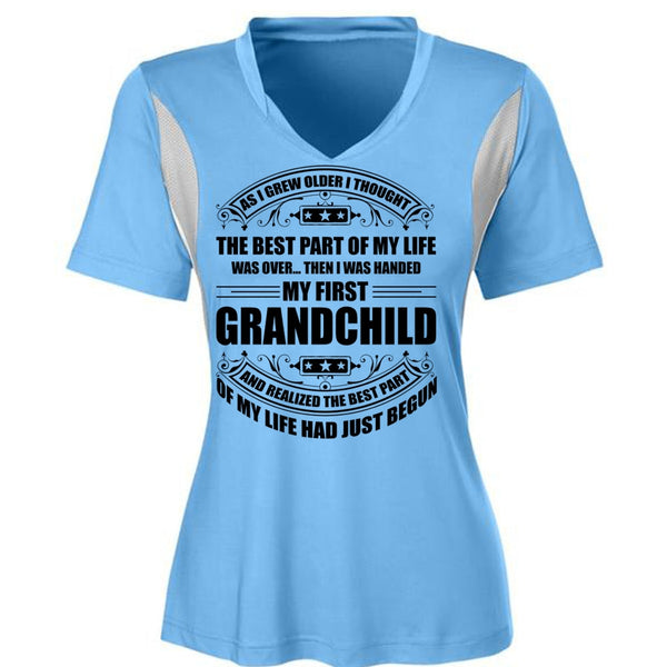 I Was Handed My First Grandchild T Shirt, I Love Baby T Shirt, Awesome T-Shirts