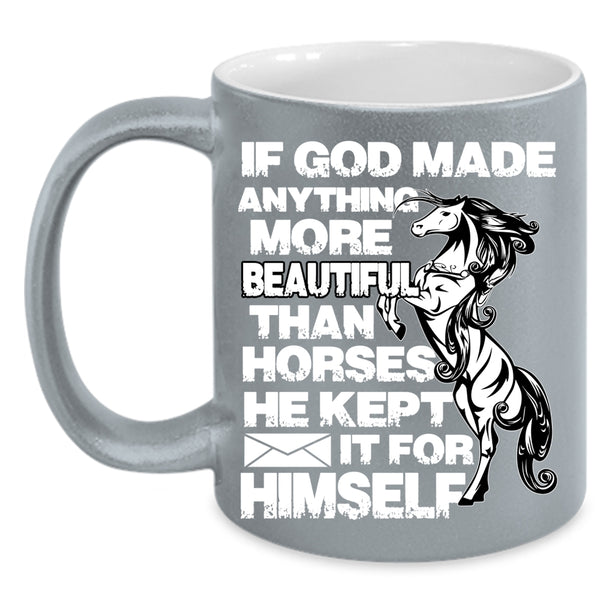 My Horses Coffee Mug, I Love Horses Coffee Cup