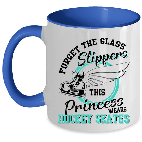 Cool Daughter Coffee Mug, This Princess Wears Hockey Skates Accent Mug