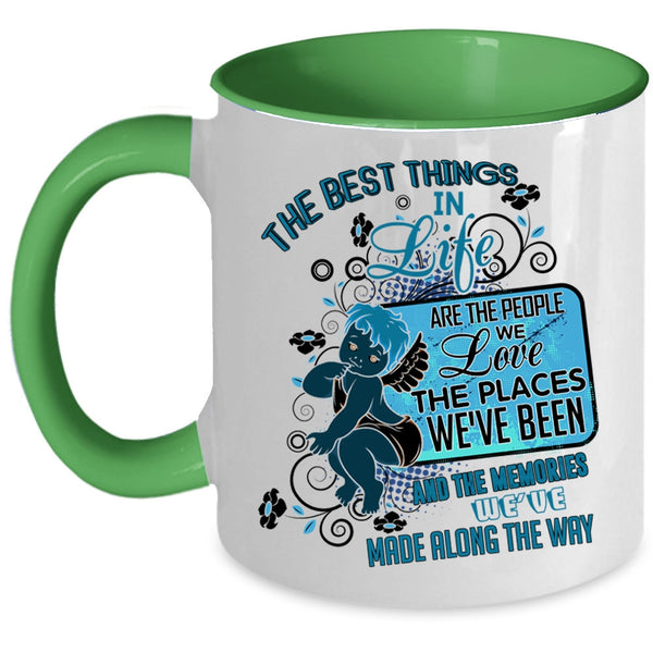 Cute Coffee Mug, The Best Things In Life Are The People Accent Mug