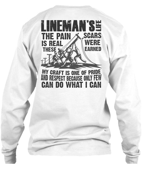 Lineman's Life T Shirt, I Love Lineman T Shirt