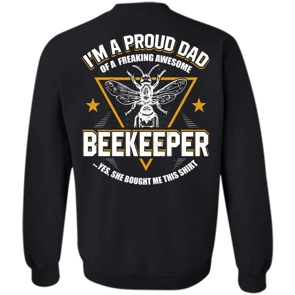 A black t-shirt with the shopify logo