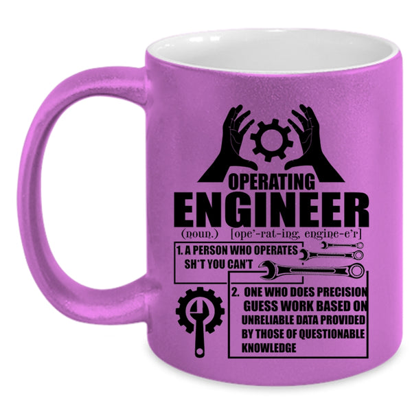 Awesome Operating Engineer Coffee Mug, Operating Engineer Accent Mug