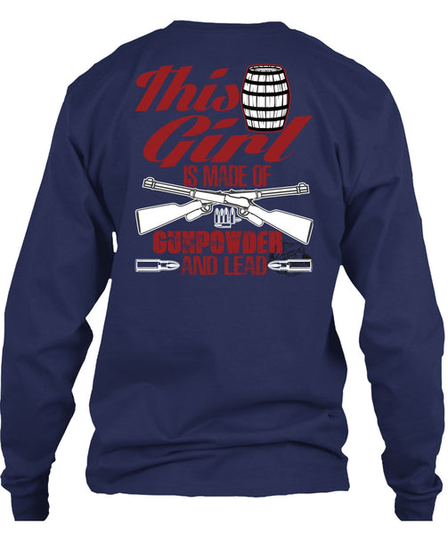 This Girl Is Made Of Gunpowder T Shirt, Being A Veteran T Shirt