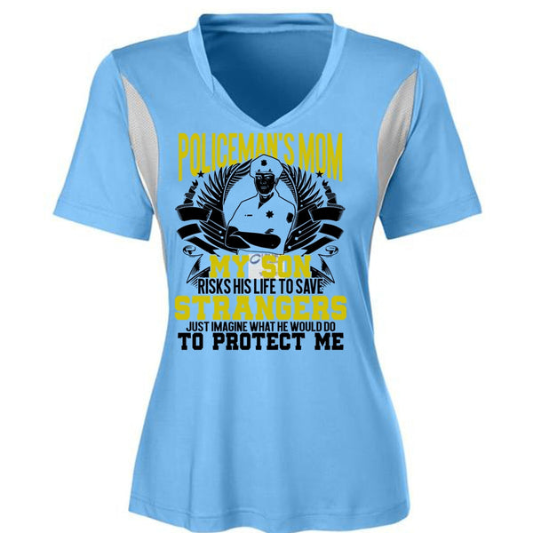Policeman's Mom T Shirt, Being A Police T Shirt, Awesome T-Shirts