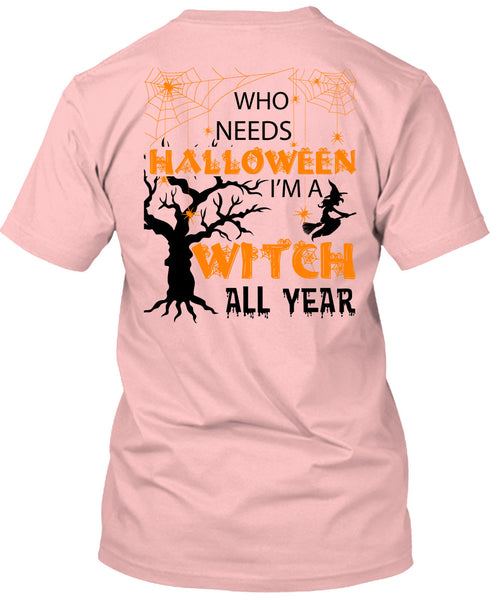 Who Needs Halloween T Shirt, I Love You Pumpkin T Shirt