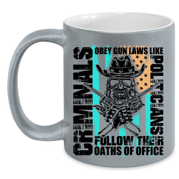 Cool Gift For Policeman Coffee Mug, Cool American Flag Accent Mug