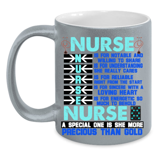 Awesome Gift For Nurse Coffee Mug, Nurse Accent Mug
