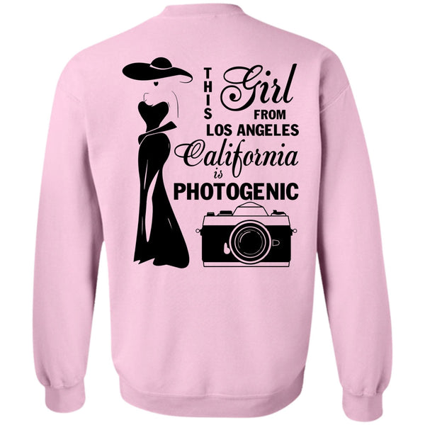 Being A Girlfriend T Shirt, This Girl From Los Angeles California Sweatshirt