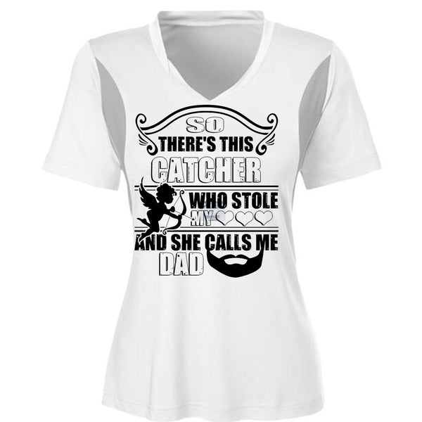 So There's This Catcher Who Stole My Heart T Shirt, Being A Daddy T Shirt, Awesome T-Shirts