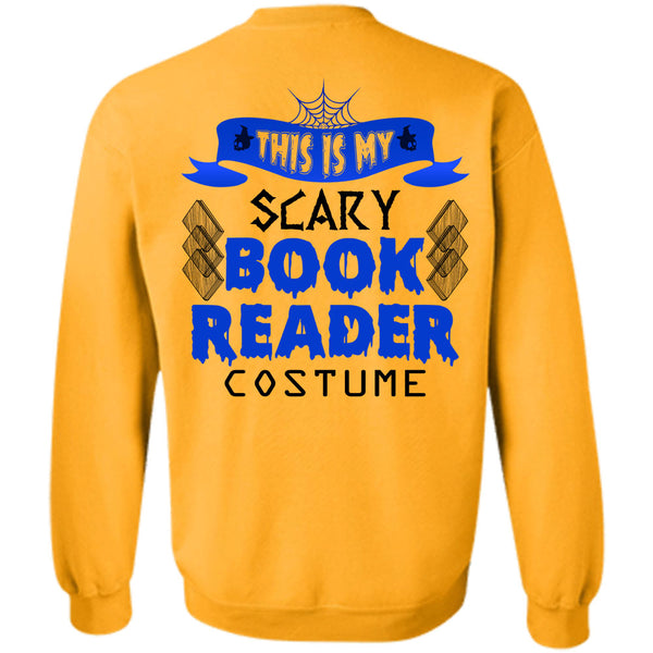 Wait For Halloween T Shirt, This Is My Scary Book Reader Costume Sweatshirt