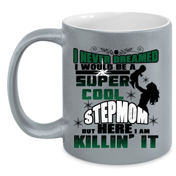 Awesome Mommy Coffee Mug, I Would Be A Cool Stepmom Accent Mug