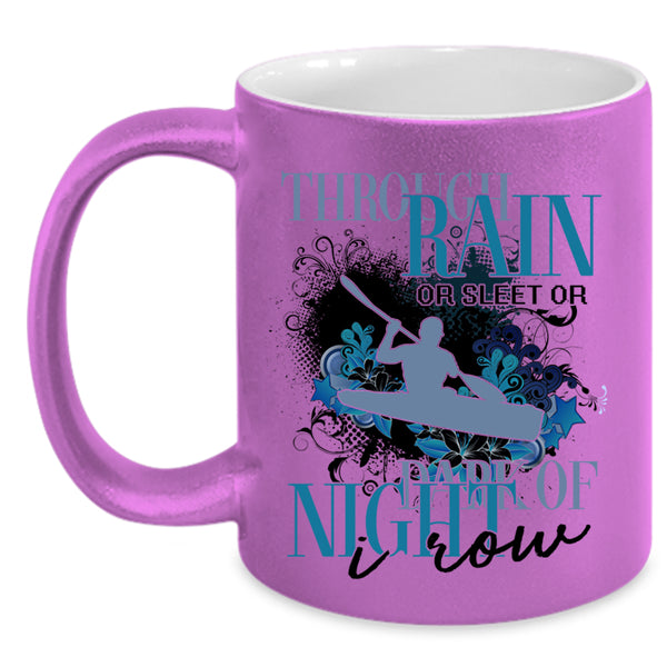 Cool Sport Coffee Mug, Dark Of Night I Row Accent Mug