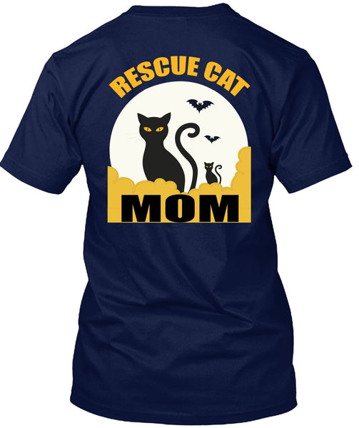 Rescue Cat Mom T Shirt, My Favorite T Shirt