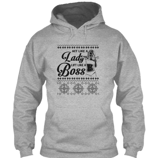 Act Like A Lady T Shirt, Lady Merry Christmas T Shirt