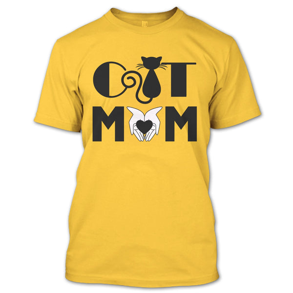 A black t-shirt with the shopify logo