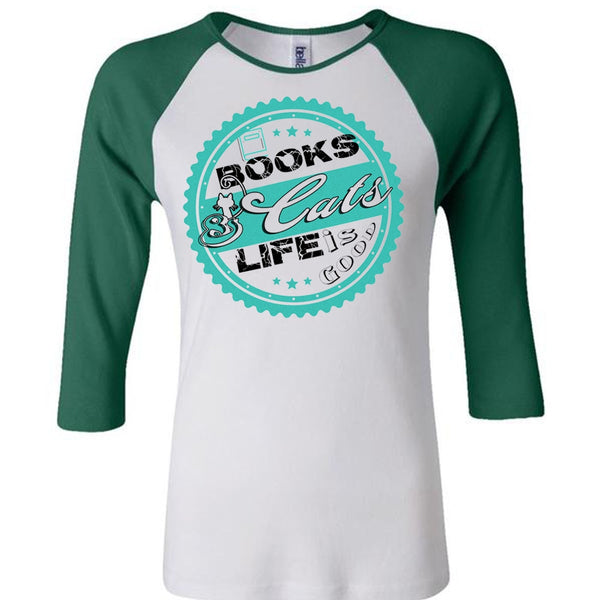 Book Cats Life Is Good T Shirt, I Love Cats T Shirt, Loving T Shirt