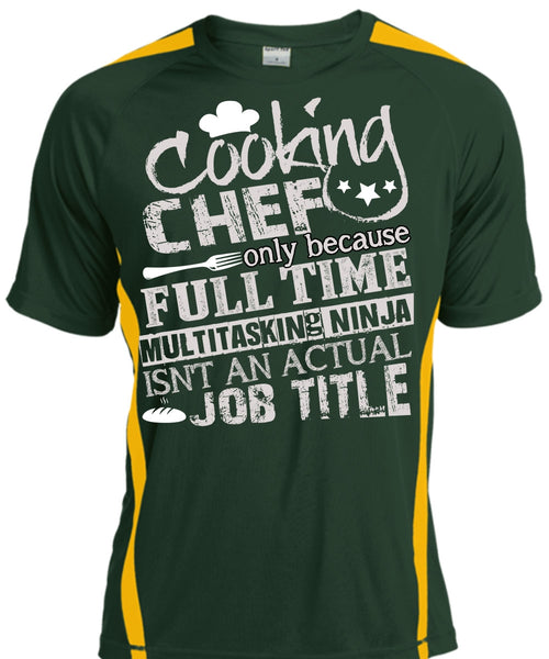 Cooking Chef T Shirt, Full Time Multitasking T Shirt, Cool Shirt