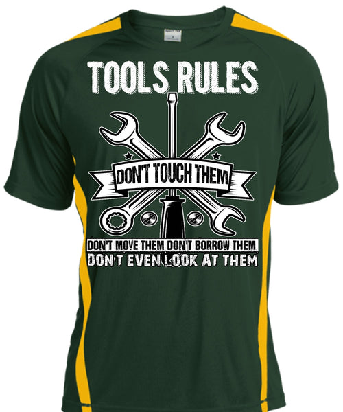 Tools Rules Don't Touch Them T Shirt, Being A Mechanic T Shirt, Cool Shirt