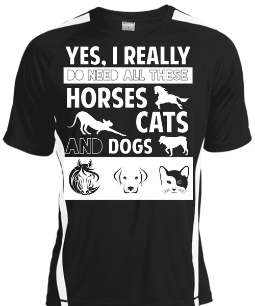 A black t-shirt with the shopify logo