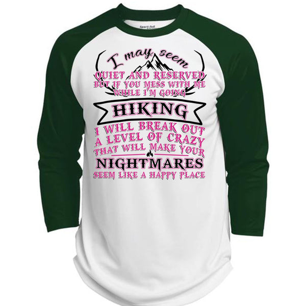 I'm Going Hiking T Shirt, I Love Hiking T Shirt, Awesome T-Shirts  (Polyester Game Baseball Jersey)