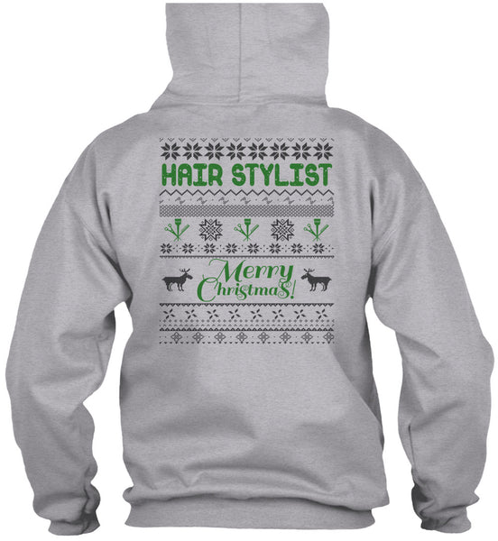 Hair Stylist Merry Christmas T Shirt, I Love Hair Stylist T Shirt