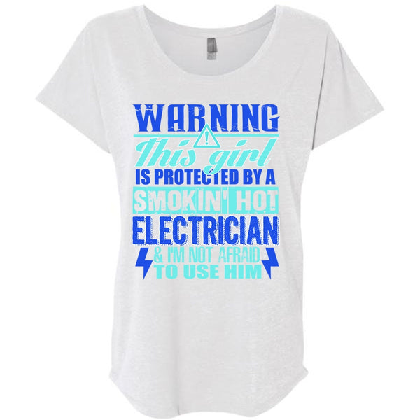 Smoking Hot Electrician T Shirt, I Love Electrician T Shirt, Awesome T-Shirts