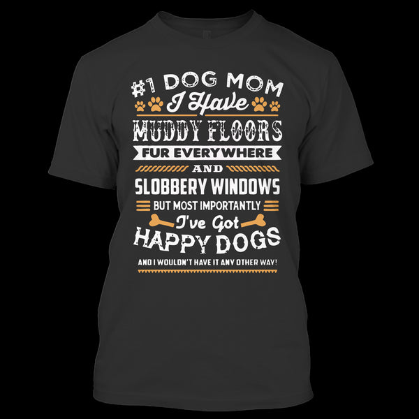 A black t-shirt with the shopify logo