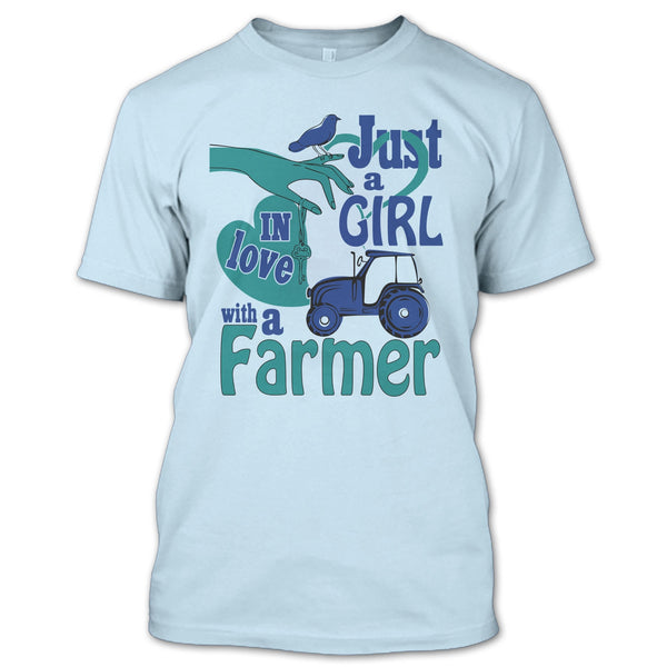 Just A Girl T Shirt, Coolest Farmer T Shirt