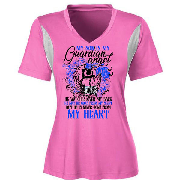 My Son Is My Guardian Angel T Shirt, I Love Son T Shirt, Awesome T-Shirts