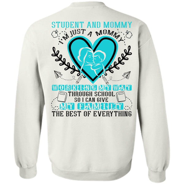 A black t-shirt with the shopify logo