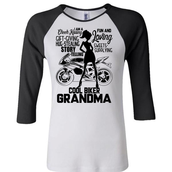 Cool Biker Grandma T Shirt, I Love Biking T Shirt, Awesome T-Shirts