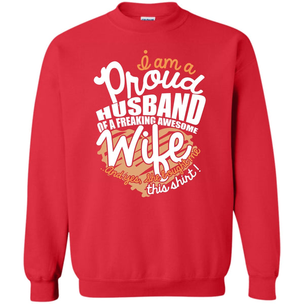 Freaking Awesome Wife T Shirt, Just Married Sweatshirt