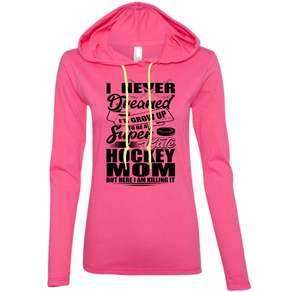 Cute Hockey Mom T Shirt, I Love Hockey T Shirt, Awesome T-Shirts