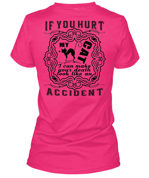 If You Hurt My Cat T Shirt, Favorite T Shirt