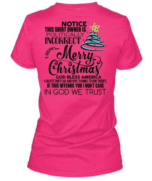 Merry Christmas T Shirt, This Girl Loves Christmas T Shirt