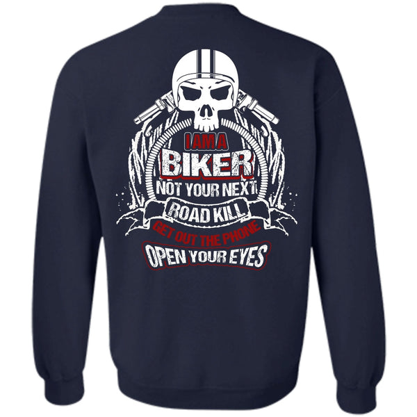 Road Kill T Shirt, I Love Biker Sweatshirt