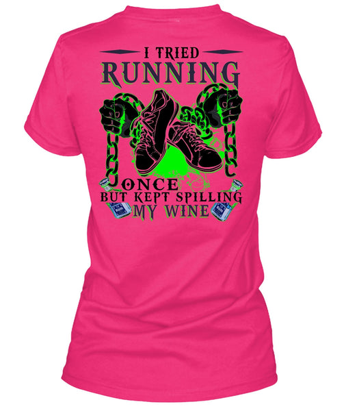 I Tried Running T Shirt, I Love Running T Shirt