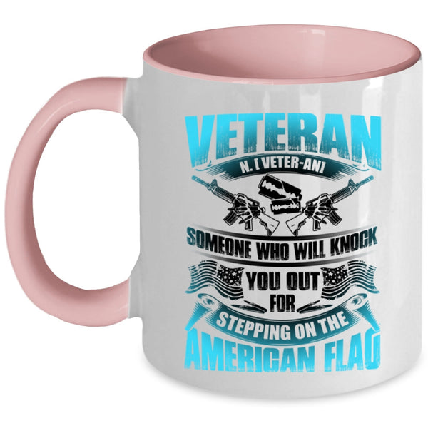 Cool Gift For Veterans Coffee Mug, Veteran Accent Mug
