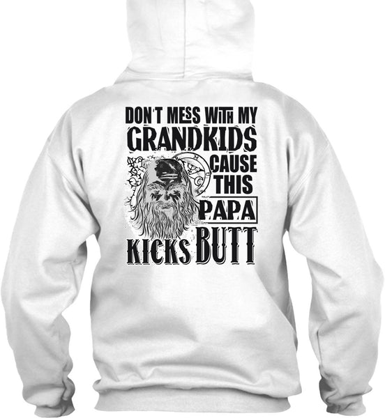 Don't Mess With My Grandkids T Shirt, I Love Papa T Shirt