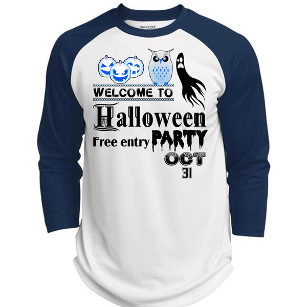 Welcome To Halloween Free Entry Party Oct 31 T Shirt, Wait For Halloween T Shirt, Awesome T-Shirts  (Polyester Game Baseball Jersey)