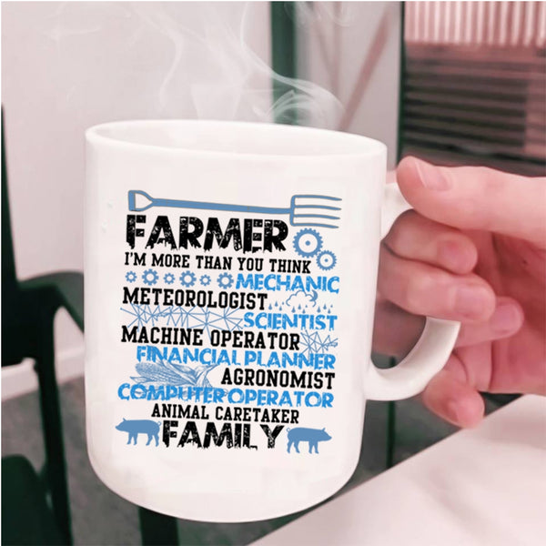 Animal Caretaker Family Coffee Mug, Farmer Cup