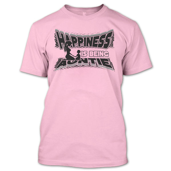 Happiness Is Being Autie T Shirt, Gift For Aunt T Shirt