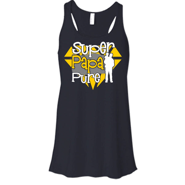Papa Pure T Shirt, Father's Day Gift Tank Top