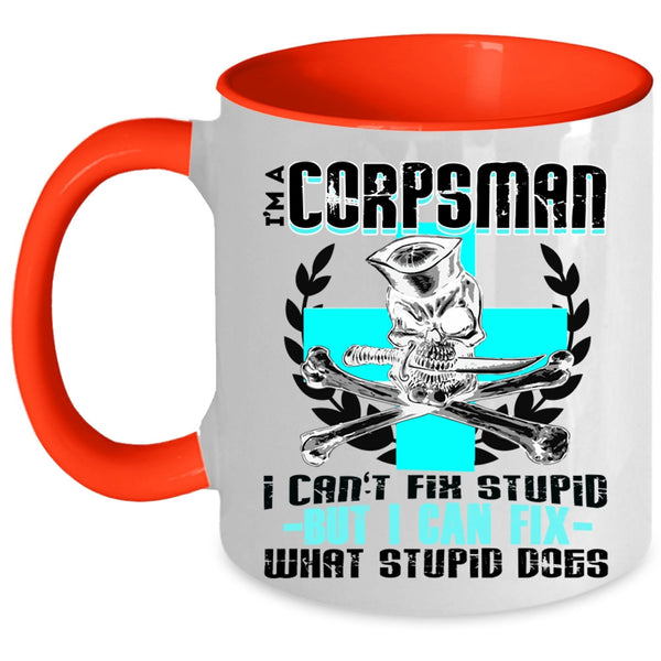 Cool Corpsman Coffee Mug, I'm A Corpsman Accent Mug