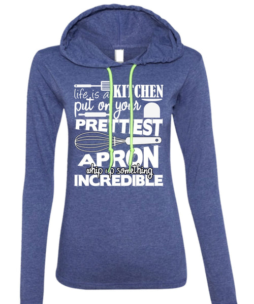 A black t-shirt with the shopify logo