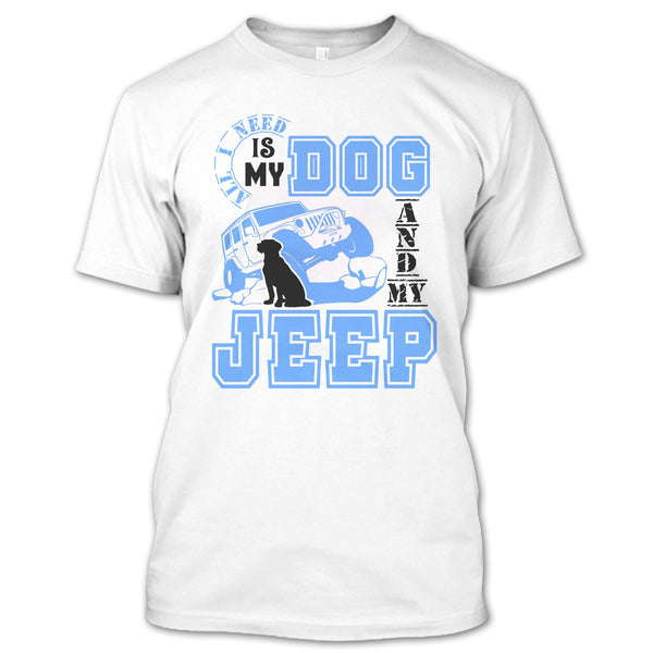 A black t-shirt with the shopify logo